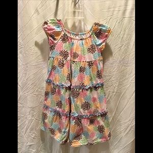 Girls Beehave Dress with Flowers - Size 8
